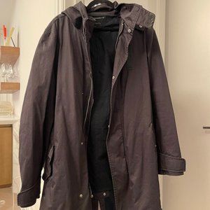All Saints Parka Rain Jacket